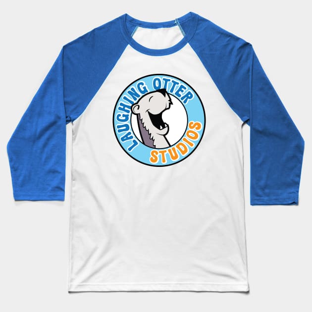 Laughing Otter 3 Baseball T-Shirt by HillbillyRobot